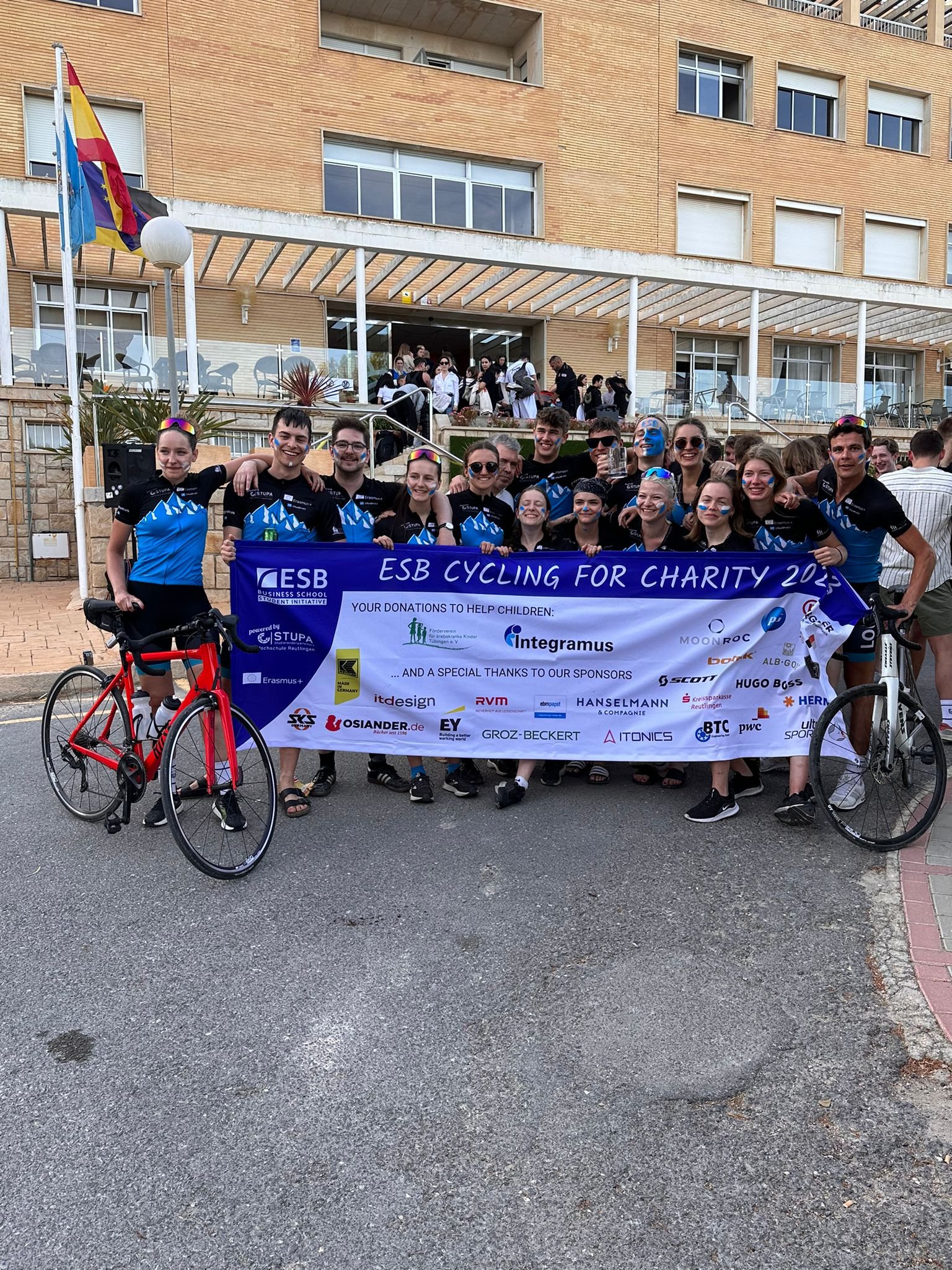 ESB Cycling for Charity 2023: ITONICS unterstützt als Sponsor