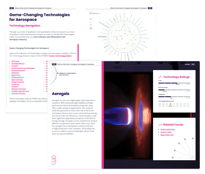 Game-Changing Technologien für Aerospace - Technologie Report - Kostenloser Download