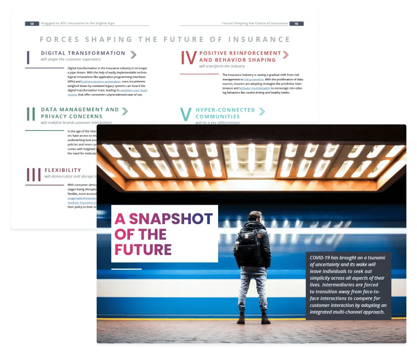 Trend Report: B2C Versicherungen im digitalen Zeitalter - Kostenloser Download