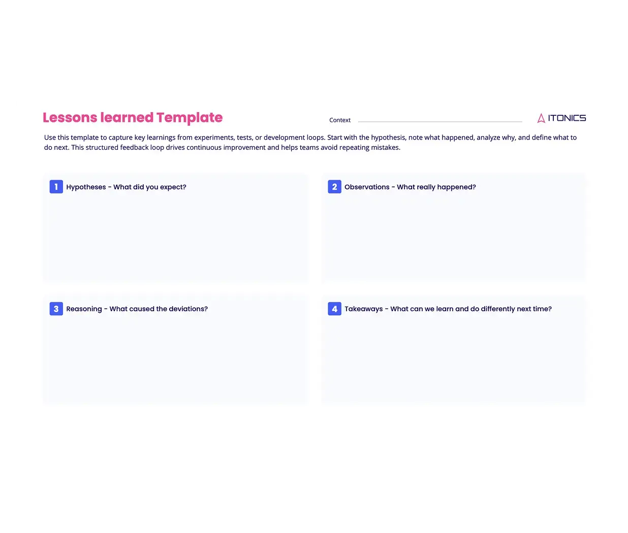 Lessons-Learned-Vorlage