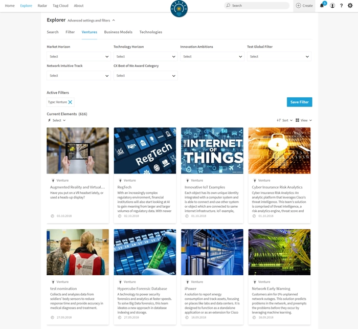 Cisco Innovate Everywhere Challenge Projekte