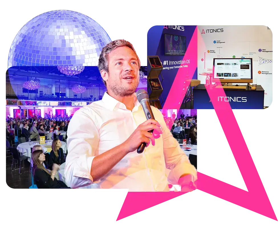 Grafik zur Übersicht der ITONICS Events