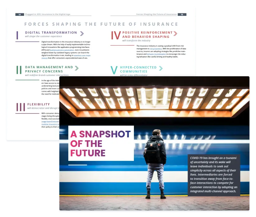 Trend Report: B2C Versicherungen im digitalen Zeitalter - Kostenloser Download