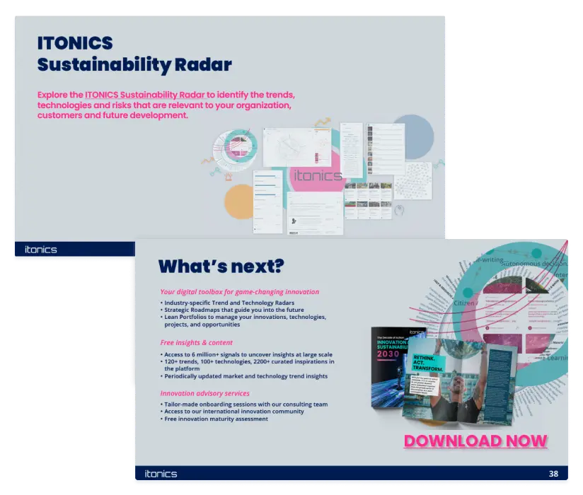 Kostenloses PDF - Innovatives Produkt und Service Design - ITONICS