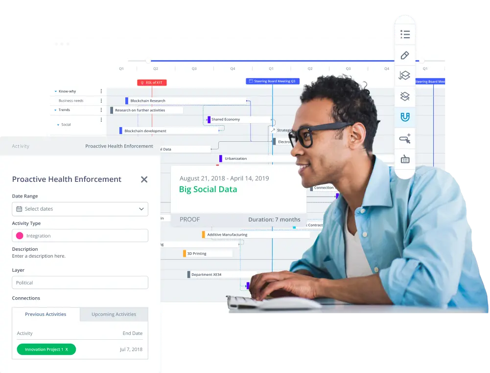 ITONICS Software für strategische Planung und Roadmapping